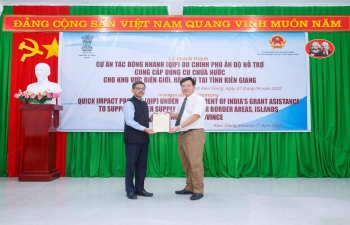India@75: Inauguration of Quick Impact Project in Kien Giang Province